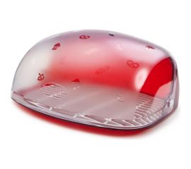 Хлебница Berossi беросси красный, полупрозрачный ИК 04112000 