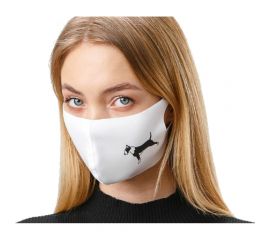 Защитная маска ЩИТ р. L, белый МЗ/L/Б 