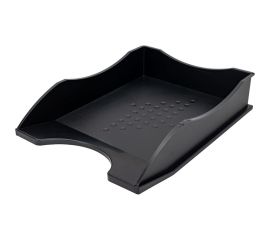 Горизонтальный лоток ОСКОЛПЛАСТ Менеджер ЭКО черный 530-02 