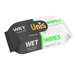 Универсальные салфетки Unis 72 шт., клапан 4657778190219 