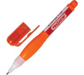 Ручка-корректор ПИФАГОР 6 мл, металлический наконечник 227145 