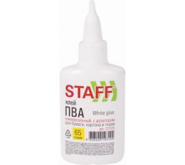 Клей ПВА с дозатором Staff 65 г. Basic 227376 