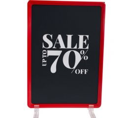 Пластиковая рамка ООО Комус А4 с держателем под углом 90, антибликовый карман А4 202363 1199197 