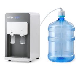 Кулер VATTEN LD54JK выносная бутыль, настольный, серый УТ-00001033 