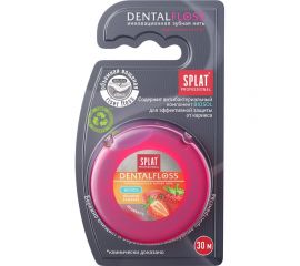 Зубная нить SPLAT DentalFloss клубника, объемная 102.14054.0101 