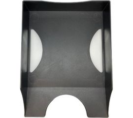 Горизонтальный лоток ОСКОЛПЛАСТ Лайт ЭКО черный 521-02 