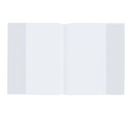 Полипропиленовая обложка для тетради и дневника ПИФАГОР прозрачная, плотная 210х350 мм, 60 мкм 223075 