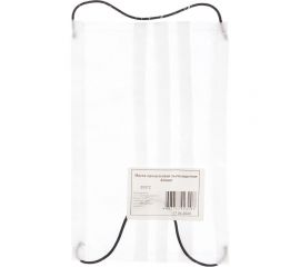 Одноразовая защитная маска от пыли и инфекций черная/белая Атлант 30072 