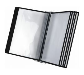 Настольная/настенная демосистема Staff на 10 панелей, с 10 черными панелями А4, profit 238218 