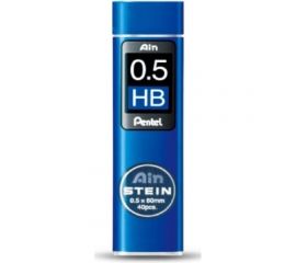 Грифели для автоматических карандашей Pentel Ain Stein C275-HBO 0.5 мм, 40 грифелей, в тубе, HB 609991 