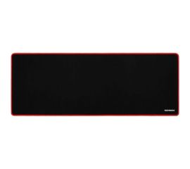 Компьютерный коврик для мыши и клавиатуры SONNEN BLACK TITAN XL большой 800x300x3 мм, черный 513615 