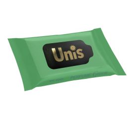 Антибактериальные салфетки Unis perfume green 15 шт. 4657778190349 