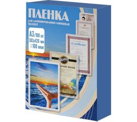 Пленка для ламинирования Office Kit 303x426 100 мик, 100 шт в упаковке PLP10630 