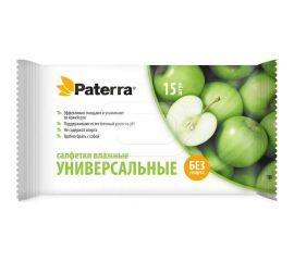 Влажные салфетки PATERRA Универсальные 15 шт. 104-085 
