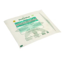 Послеоперационная пластырь-повязка LEIKO 10x10 см на нетканой основе со впитывающей прокладкой 630273 