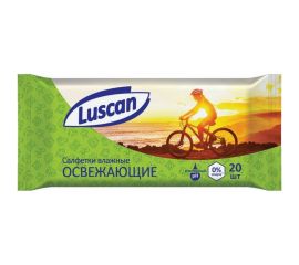 Влажные салфетки Luscan освежающие 20 шт. 1092003 