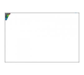 Магнитно-маркерная доска Hatber 120x180 см, с полочкой для аксессуаров 047570 