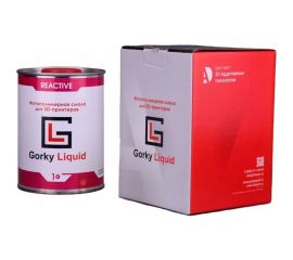 Фотополимерная смола Reactive Черная 1 кг Gorky Liquid 52053 
