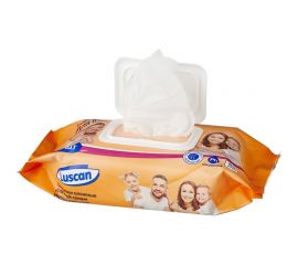 Влажные салфетки Luscan универсальные 80 шт. 559405 