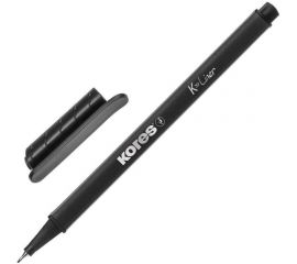 Линер Kores 0.4 мм, черный 1650221 