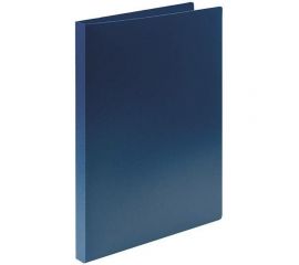 Папка LITE с прижимами А4 синий пластик 500 мкм NP1050BE 