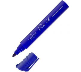 Перманентный маркер LOREX FIX IT 4 мм синий круглый LXPMFI-BL 