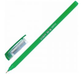 Масляная шариковая ручка STAFF Basic OBP-312, синяя, корпус ассорти, узел 0.7 мм линия 0.35 мм 143012 