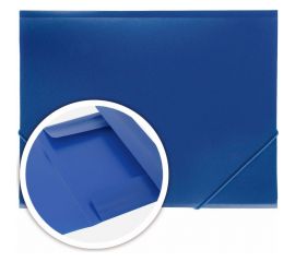 Папка DOLCE COSTO на резинках Эконом, A4, синяя упаковка 80 шт D00332-BL 