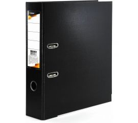 Папка-регистратор INFORMAT 75 мм, двустороннее покрытие, PVC P2PVC-75/Blk 