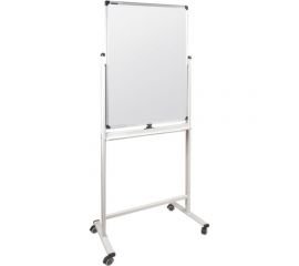 Магнитно-маркерная доска PREMIUM, 2-сторонняя, 60х90 см, на стенде, BRAUBERG 236850 