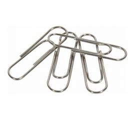 Никелированные скрепки INFORMAT с загнутым краем, серебро 28 мм 100 шт SNB28-100K 