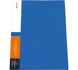 Папка Lamark с боковым зажимом 0.6 мм, корешок 17 мм, синяя CF0142-BL 
