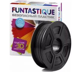 Пластик в катушке FUNTASTIQUE abs, 1.75 мм, 1 кг, черный ABS-1KG-BK 