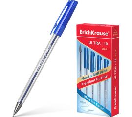 Шариковая ручка ErichKrause ULTRA-10, синий 13873 