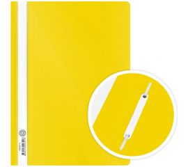 Папка-скоросшиватель DOLCE COSTO Эконом А4, желтая, 25 шт D00400-YL 