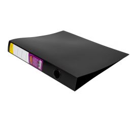 Папка с кольцами INFORMAT А4 2 кольца 700 мкм 40 мм черный пластик NP50-40Bk 