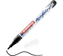 Акриловый маркер Edding 5300 черный, 1-2 мм 1327796 