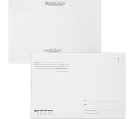 Конверты BRAUBERG С4 229х324 мм, отрывная лента, ""Куда-Кому"" 100г/м2 комплект 50 шт 112185 
