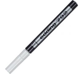 Лаковый маркер e-792/49 белый 0,8мм, пластиковый корпус EDDING 537627 