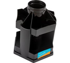 Подставка для канцелярских принадлежностей INFORMAT MAXI DESK 10 отделений, вращающаяся, черный, пластик DO10-W/Bk 