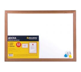 Магнитно-маркерная доска, А3, 342х484 мм, BRAUBERG 231994 