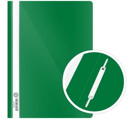 Папка-скоросшиватель DOLCE COSTO Эконом А4, зеленая, 25 шт D00400-GN 