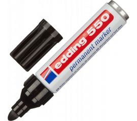Перманентный маркер Edding E-550/1 черный 3-4 мм круглый наконечник 539363 