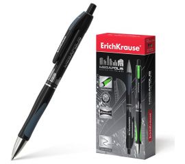 Автоматическая шариковая ручка ErichKrause MEGAPOLIS Concept, черный 32 32 