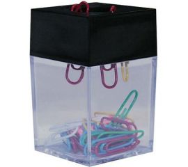 Диспенсер для скрепок Eagle с скрепками 30 шт, ассорти, пластик TY15P 