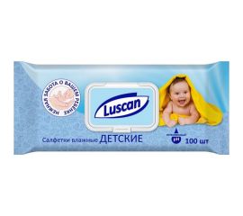 Влажные салфетки Luscan детские 100 шт. 1027669 