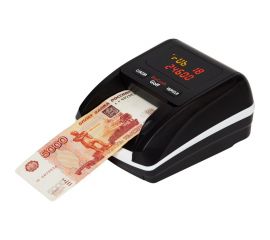 Автоматический детектор банкнот DoCash Golf без АКБ, антистокс, определение номинала 12954 