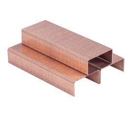 Скобы для степлера 20 шт в упаковке BRAUBERG медное покрытие №24/6 1000 штук EXTRA до 30 листов 229303 