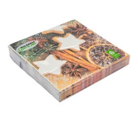 Салфетки Bulgaree Green БГ трехсл. 33х33 Рождество 20 шт. МДК-1004379 