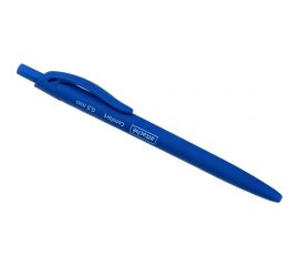 Шариковая масляная ручка 12 шт в упаковке Attache Comfort покрытие Soft touch синий стержень 571480 